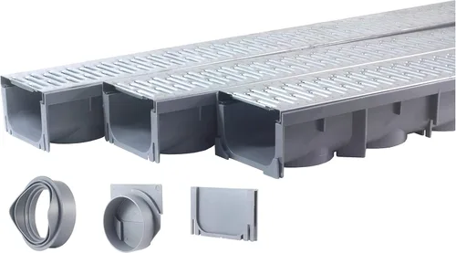 Vista 5 de URA WATER - Conector de cuatro vías para desagüe de plástico negro Serie UA-100
