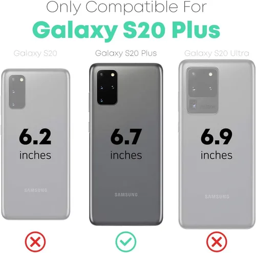 Vista 6 de GOOSPERY Funda tipo cartera para Galaxy S20 Plus de 6.7 pulgadas (2020), con ranura para tarjeta extra, funcional y a la moda, elegante, de piel