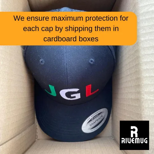 Vista 5 de RIVEMUG JGL Sombrero de camionero bordado negro Flat Bill Chapo Guzman Chapito 701 Snapback Gorra ajustable Gorra JGL