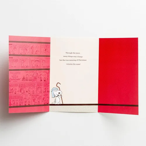 Vista 5 de DaySpring - Peanuts That's What Christmas is All About Charlie Brown - 18 tarjetas navideñas premium en caja, KJV