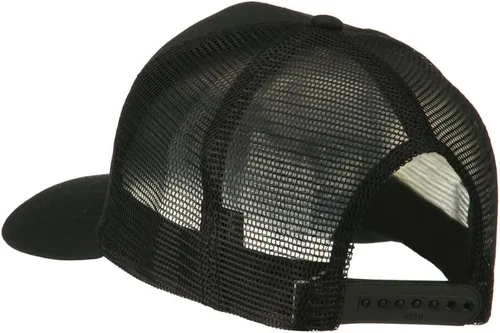 Vista 13 de e4Hats.com Gorra de malla de sarga parcheada con bandera del estado de California