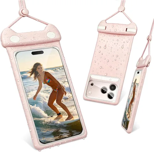 Vista 11 de wellhouse Funda impermeable 3D para teléfono con cordón, TPU de 100 pies, funda impermeable profunda para iPhone 17 16 15 14 13 12 Pro Max XS