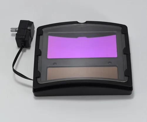Vista 5 de RIVERWELD - Lente solar de soldadura con oscurecimiento automático, panel de 4.3 x 3.5 pulgadas Máscara de casco de soldadura, lentes