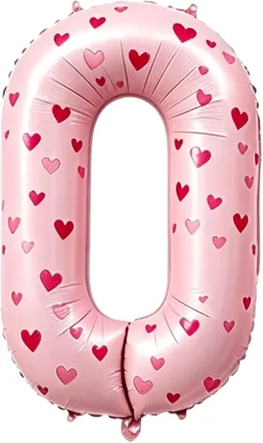 Vista 5 de Globos de feliz cumpleaños con números grandes de papel de aluminio, globos de cumpleaños con números, globos de feliz cumpleaños para decoración