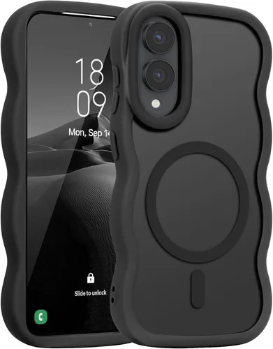 Vista 30 de Pepmune for Samsung Galaxy S25 Plus/S24 Plus Case Wave Frame, Desert Gold Dorado Desierto