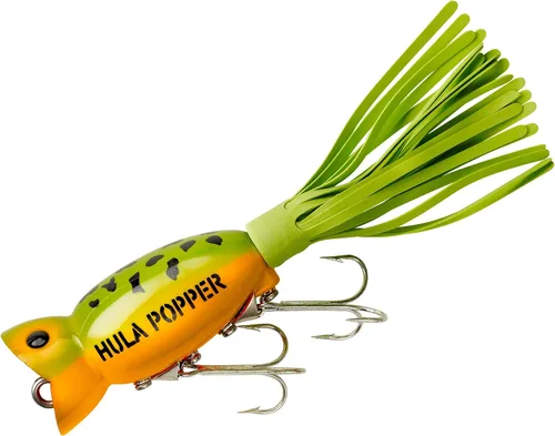 Vista 10 de Arbogast Hula Popper - Señuelo de pesca para lubina de agua superficial
