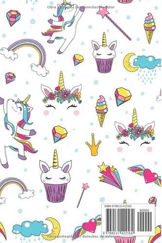 Vista 2 de DIARIO SECRETO DE UNA SÚPER NIÑA DE 6 AÑOS Regalo Diario y tarjeta de cumpleaños niña 6 años unicornio infantil Libreta bonita niña - cuaderno