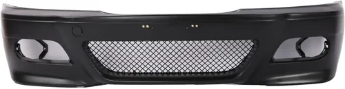 Vista 2 de PENSUN Fundas de parachoques delantero estilo M3 para BMW E46 SEDAN Wagon 1999-2005 con lámparas antiniebla