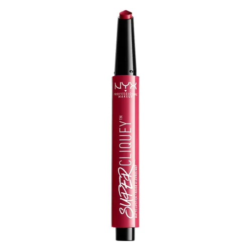 Vista 9 de NYX PROFESSIONAL MAKEUP Super Cliquey - Lápiz labial mate, Oh So Pretty, 0.05 onzas Oh Tan Bonita