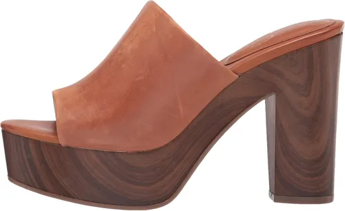 Vista 8 de Jessica Simpson Shelbie - Sandalias de tacón con plataforma para mujer, Caramelo