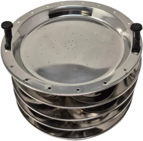Vista 2 de Tabakh IC-224 Cocina Idli de acero inoxidable con soporte de 4 estantes y placa multiusos, hace 16