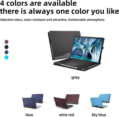 Vista 8 de Funda para portátil HP Envy x360 2 en 1 15-fe 15t-fe/ew15-fh 15z-fh 15-fh 15-ew 15z-ey Pavilion x360 Convertible 15t-dw 15-er 15.6 pulgadas Funda