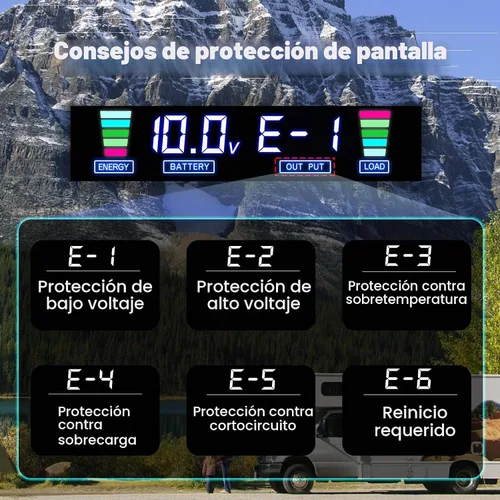 Vista 5 de Inversor de corriente de 3000 W, 12 V CC a 110 V/120 V