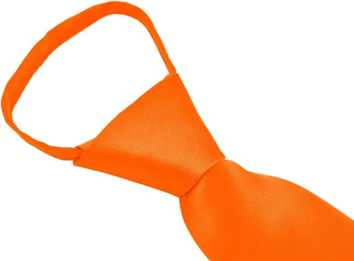 Vista 2 de Moda Di Raza Lazos de cremallera para hombres, corbatas de microfibra tejidas con cremallera, corbata de cuello con acabado de seda satinada