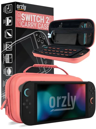 Vista 19 de Orzly Carry Case for Nintendo Switch Lite - Portable Travel Carry Case with storage for Switch Lite Games & Accessories [Solid Black]