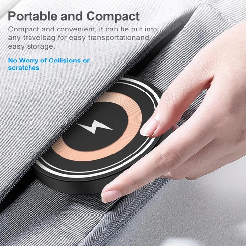 Vista 6 de para Pixel 10 Pro Fold Cargador inalámbrico magnético Almohadilla de carga rápida para Google Pixel 10 Pro XL 10A 10 9A 9 8 7,15 W Magsafe Cargador