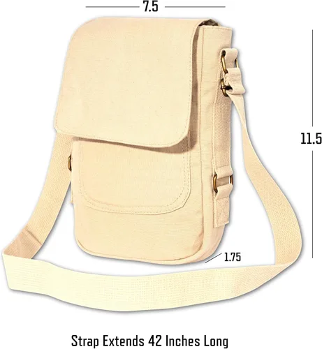 Vista 5 de Rothco bolsa de tela tecnología militar estilo antiguo