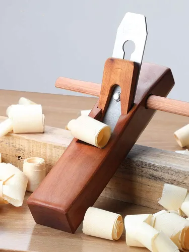 Vista 8 de Plano de carpintería, banco de alisado, plano de mano, carpintero, herramienta de artesanía de madera para manualidades de madera, madera Craver