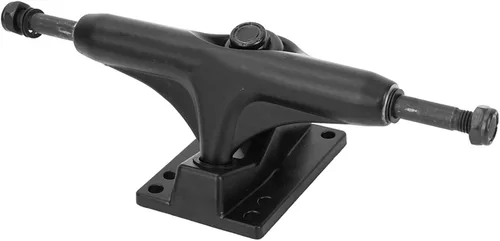 Vista 2 de Health Gear - Paquete de 2 camiones de patineta de aleación de aluminio negro de 4 a 8 pulgadas, monopatín de patineta longboard, camiones
