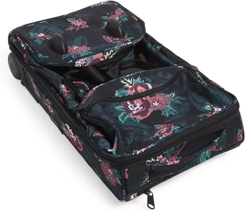 Vista 5 de Vera Bradley Women's Recycled Lighten Up Reactive Foldable Rolling Duffle Luggage