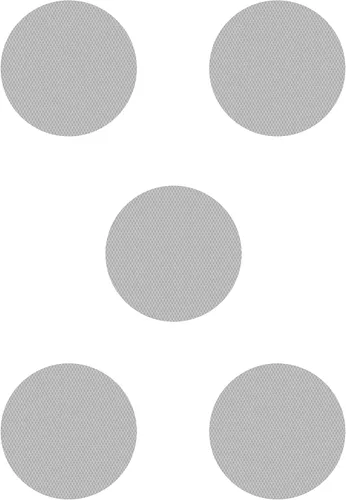 Vista 8 de Bañera y ducha Kahuna Grip Circle 5" antideslizante tracción peldaños (negro)