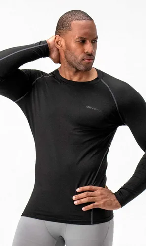 Vista 4 de DEVOPS - Camiseta térmica de compresión de manga larga para hombre (2 unidades)