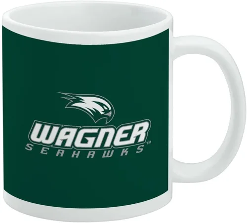 Vista 486 de Taza de cerámica con el logotipo principal de la Universidad Rider, taza de regalo novedosa para café, té y bebidas calientes, 11oz, blanca