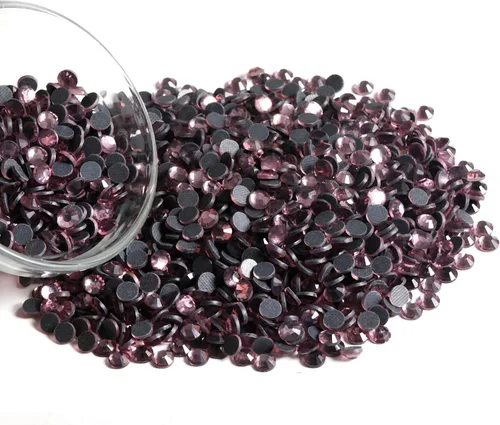Vista 179 de 6000 PIEZAS Diamantes de Imitación Hotfix a Granel, Diamantes Naranja para Manualidades y Ropa, Diamantes de Imitación para Decoración DIY, SS10