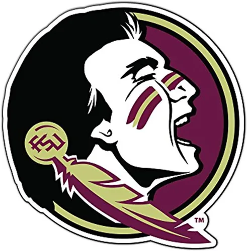 Vista 13 de Fremont Die Imán de vinilo con logotipo del equipo de la NCAA Fan