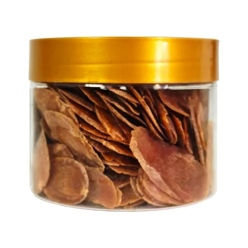 Vista 3 de Rebanadas de raíz de ginseng rojo (Hong Shen) Panax Ginseng Ingrediente del té de hierbas 100g / 3.53 oz