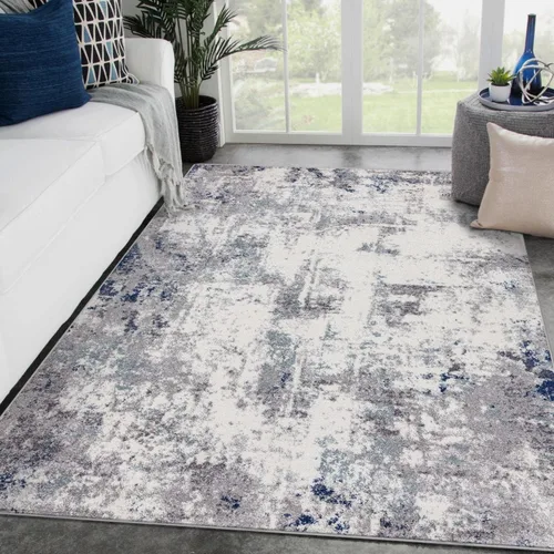 Vista 11 de LUXE WEAVERS Abstract Medium Pile Area Rug Beige 6x9