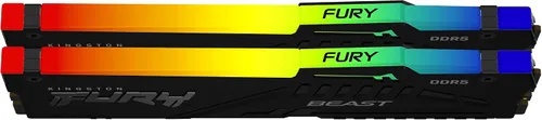 Vista 3 de 64Gb 5200Mt/S Ddr5 Cl40 Dimm (Kit de 2) Fury Beast RGB