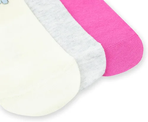 Vista 8 de Squishmallows Calcetines de algodón para niños, paquete de 3, paquete de 3, Squish Squish Squad para niñas, paquete de 3