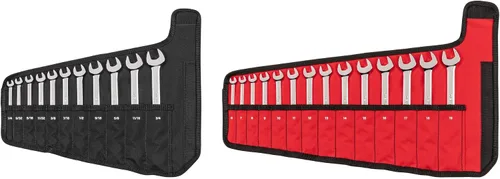 Vista 10 de TEKTON Juego de llaves combinadas con organizadores modulares, 11 piezas (1/4-3/4 pulgadas) WCB95101