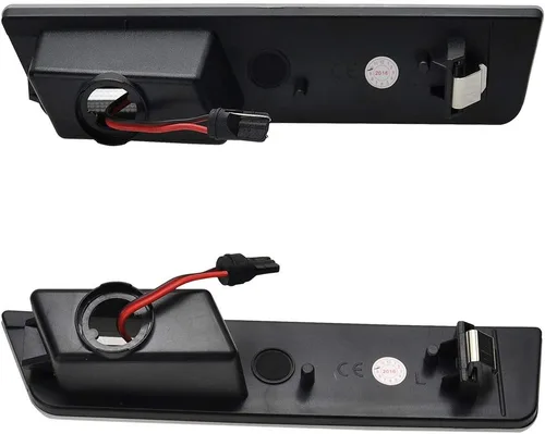 Vista 2 de Kits de luces laterales LED con lentes transparentes Challenger ámbar/rojas delanteras y traseras para Dodge Challenger 2008 2009 2010 2011 2012