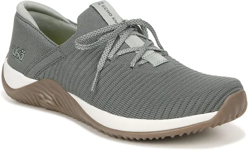 Vista 18 de Ryka - Mocasines de punto sin cordones para mujer Echo verde (Abbey Green)