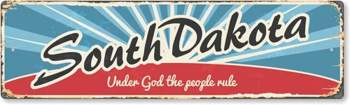 Vista 47 de SmartSign Letrero de Metal Vintage del Estado de Alabama de 4 x 14 pulgadas "Welcome To Heart Of Dixie", Aluminio Antioxidante de 40 mil