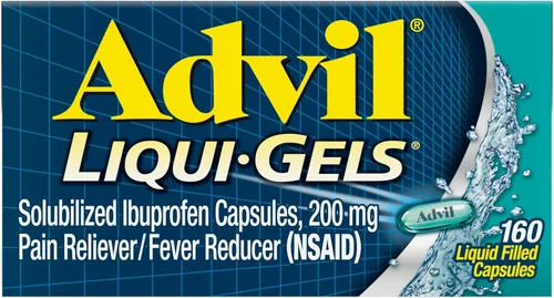 Vista 16 de Advil Liqui-Gels - Analgésico y reductor de fiebre, medicamento para el dolor para adultos con ibuprofeno 200 mg para dolor de cabeza, dolor