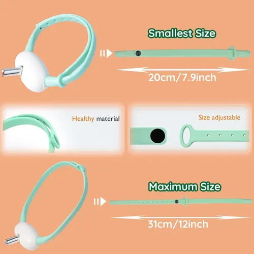 Vista 4 de Generic Juguetes automáticos con láser para gatos, juguetes interactivos para gatos con luz LED, collar electrónico portátil para gatitos