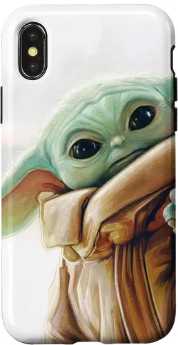Vista 5 de Star Wars The Mandalorian Grogu - Carcasa blanca para iPhone 17
