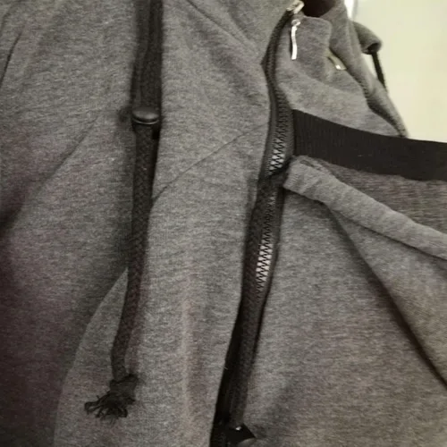 Vista 5 de Chaqueta canguro para hombre para papá y bebé, sudadera con capucha