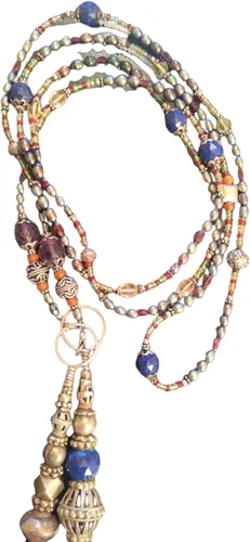 Vista 5 de Freshwater Pearl, Crystal Lariat Necklace