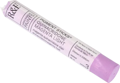 Vista 147 de R&F Handmade Paints - Pigmento profesional al óleo en barra, naranja lizarina, 6.4 fl oz
