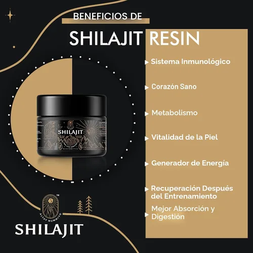 Vista 3 de Resina de Shilajit con Ácido Fúlvico y Minerales Traza, Shilajit Siberiano Original Puro con 85+ Ácido Húmico Suplemento en Gel para Energía