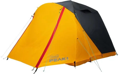 Vista 9 de Coleman PEAK1 - Tienda de campaña premium impermeable para mochileros con toldo contra lluvia y huella, tienda de camping ligera que soporta vientos
