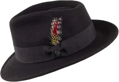 Vista 3 de Jaxon Ford Fedora triturable (XL, negro), Negro