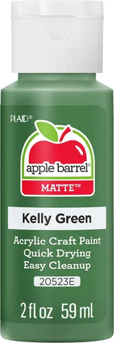 Vista 45 de Apple Barrel 20529 Pintura acrílica, 2 onzas, verde Navidad, paquete de 2
