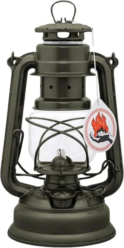 Vista 8 de FEUERHAND Linterna 276-2 Hecha en Alemania Gris nórdico (Nordic Grey) para acampada al aire libre
