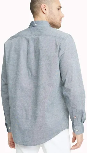 Vista 4 de Tommy Hilfiger Men's Long Sleeve Casual Button Down Shirt in Classic Fit