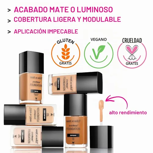 Vista 5 de Wet n Wild - Maquillaje base con enfoque fotográfico